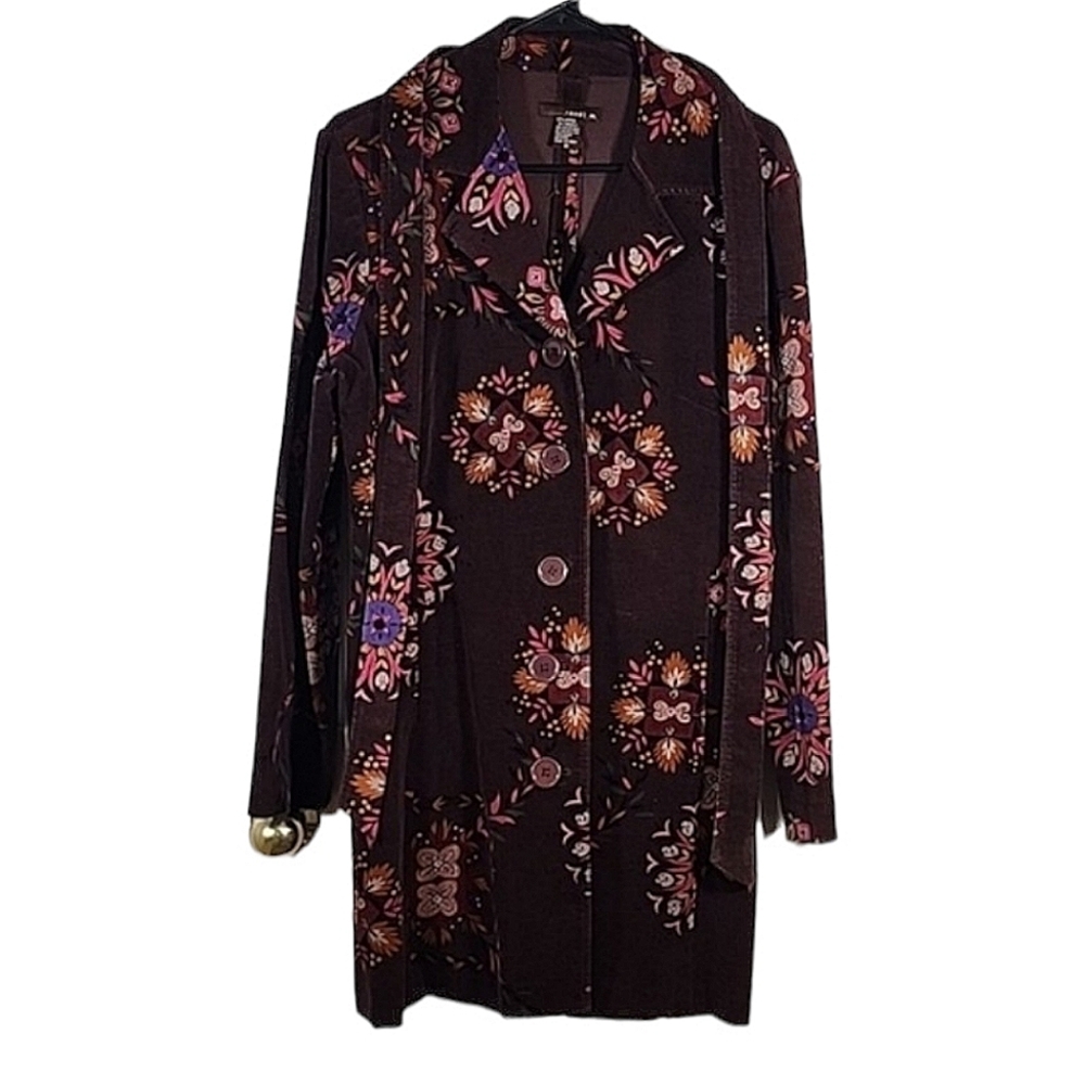 Randi M vintage coduroy coat size 10
